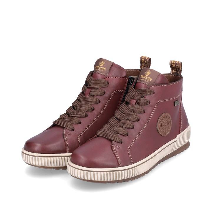 Remonte Artikelnummer D0771-35 remonte Damen Schnürschuhe abendrot Fabrikverkauf