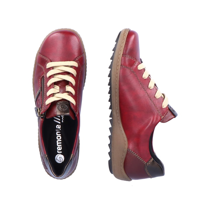 Remonte Artikelnummer R1426-35 remonte Damen Schnürschuhe himbeerrot Blitzverkäufe