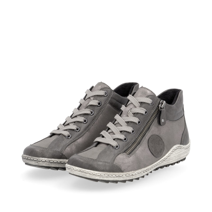 Remonte Artikelnummer R1477-42 remonte Damen Schnürschuhe mondgrau Sonderangebot