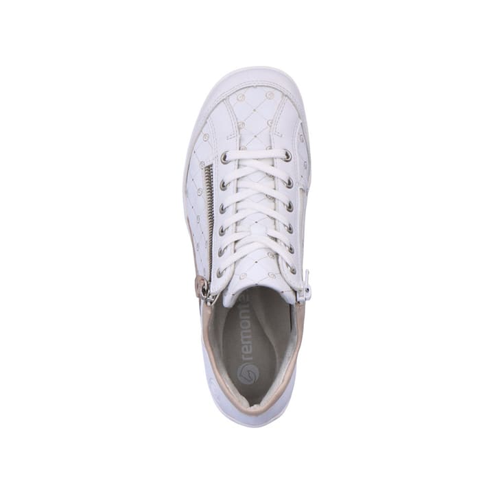 Remonte Artikelnummer R3496-80 remonte Damen Schnürschuhe reinweiß-altrosa Großer Ausverkauf
