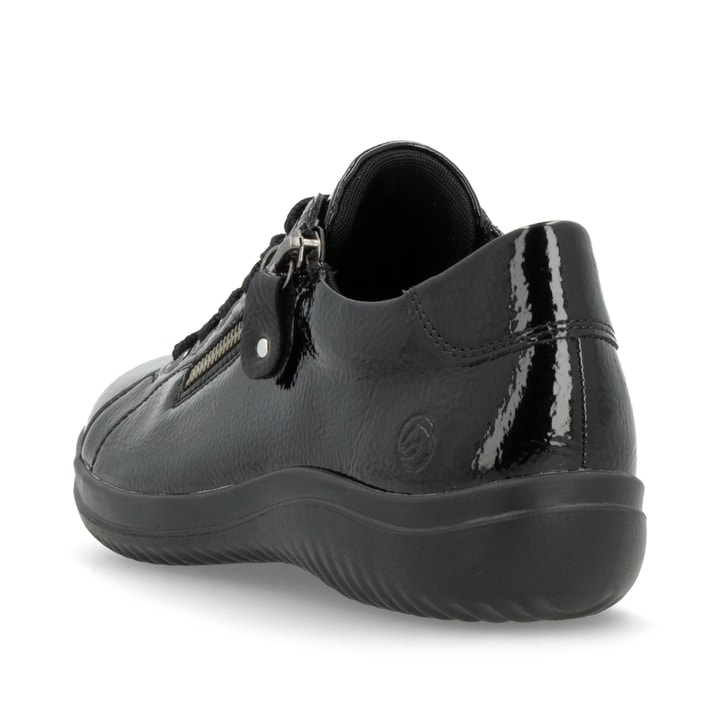 Remonte Artikelnummer D1E03-01 remonte Damen Schnürschuhe glanzschwarz Black Friday