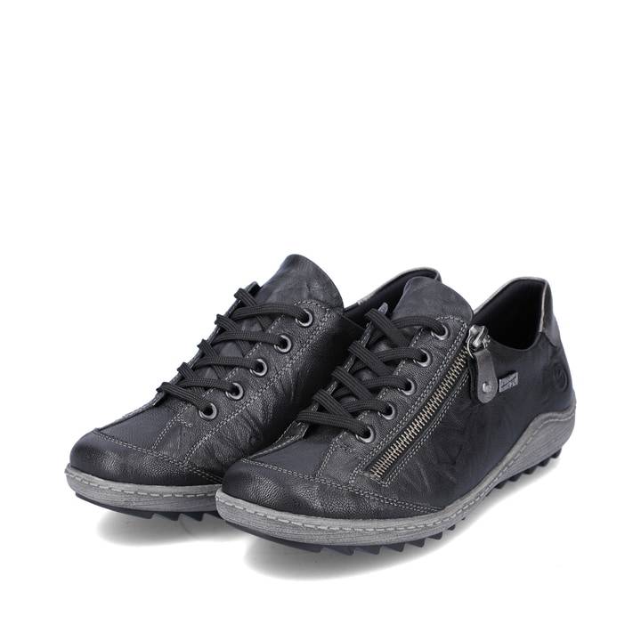 Remonte Artikelnummer R1402-06 remonte Damen Schnürschuhe stahlschwarz Weihnachtsangebot