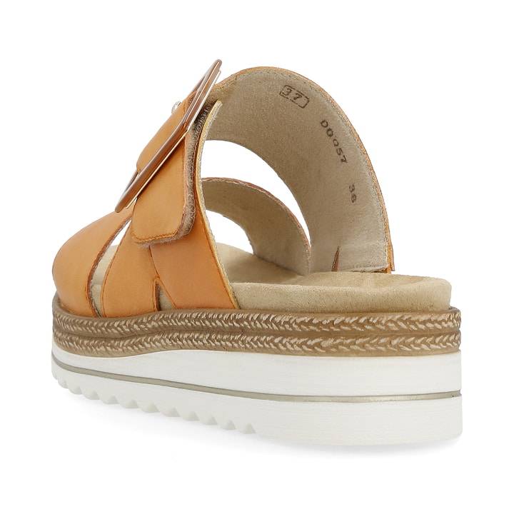 Remonte Artikelnummer D0Q57-38 remonte Damen Pantoletten safranorange Online Outlet