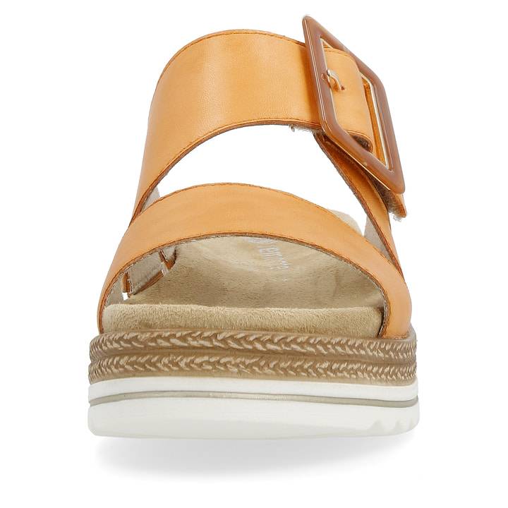 Remonte Artikelnummer D0Q57-38 remonte Damen Pantoletten safranorange Online Outlet
