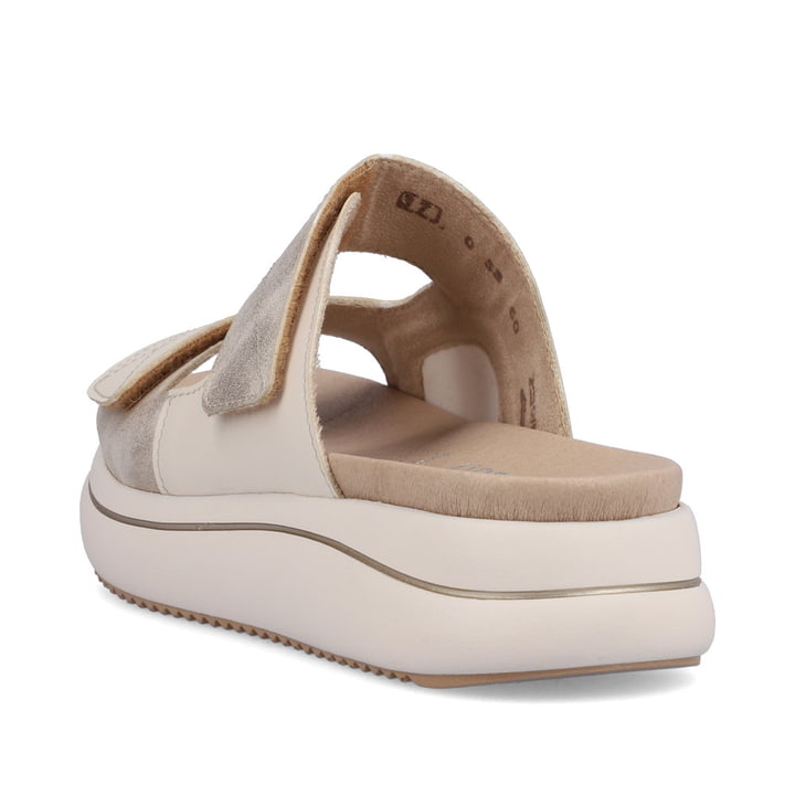 Remonte Artikelnummer D0L53-60 remonte Damen Pantoletten beige-metallic Blitzangebot