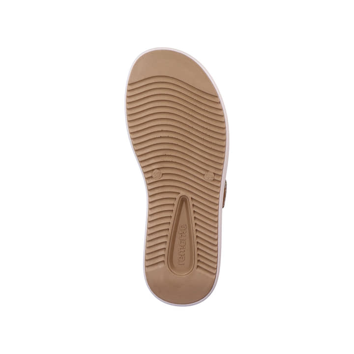 Remonte Artikelnummer D0L53-60 remonte Damen Pantoletten beige-metallic Blitzangebot