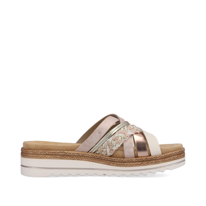 Remonte Artikelnummer D0Q50-31 remonte Damen Pantoletten puderrosa-metallic Wochenangebot