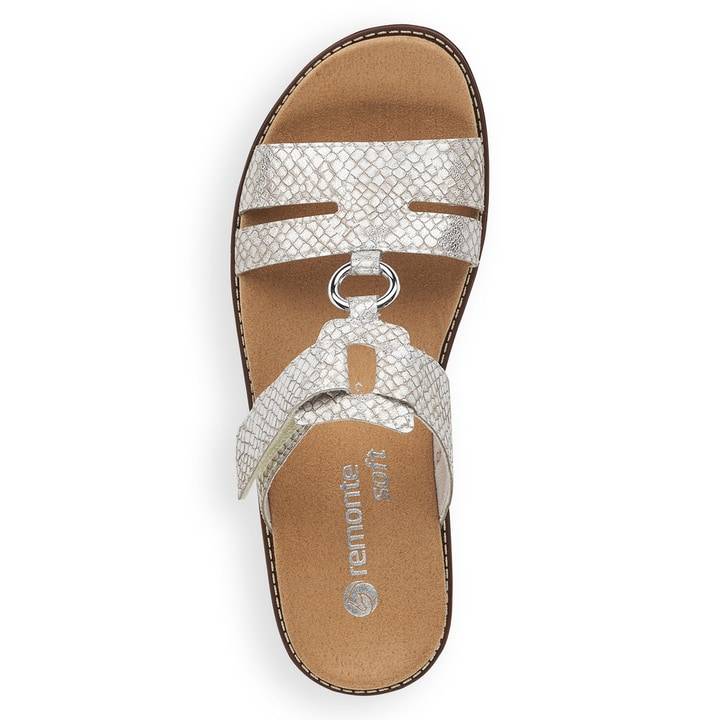 Remonte Artikelnummer D2056-92 remonte Damen Pantoletten silber-metallic Letzte 2 Tage