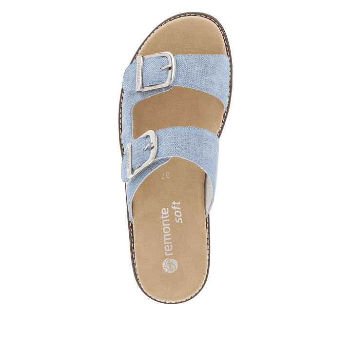 Remonte Artikelnummer D2070-14 remonte Damen Pantoletten meeresblau Sonderangebot der Fabrik