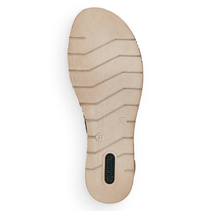 Remonte Artikelnummer D3056-24 remonte Damen Keilsandaletten nussbraun 50% Rabatt mit kostenlosem Versand