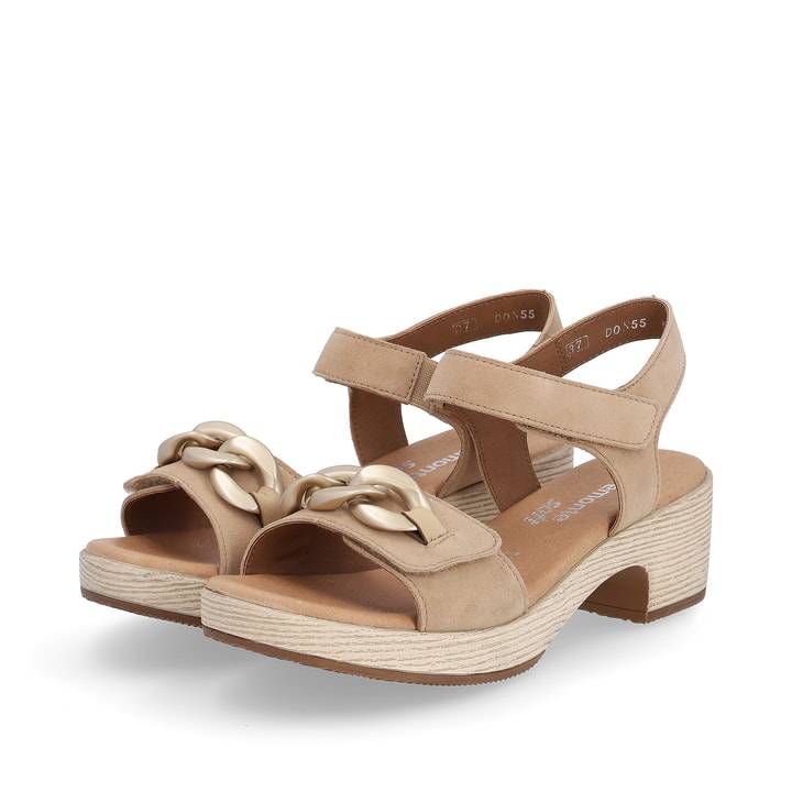 Remonte Artikelnummer D0N55-60 remonte Damen Riemchensandaletten braunbeige Rabatte dieses Monats