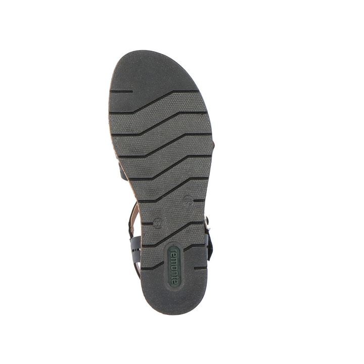 Remonte Artikelnummer D3063-00 remonte Damen Keilsandaletten asphaltschwarz Sonderangebot
