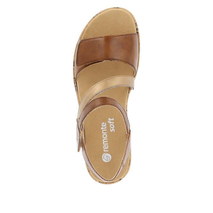 Remonte Artikelnummer R6860-24 remonte Damen Riemchensandalen nussbraun Saisonschlussverkauf