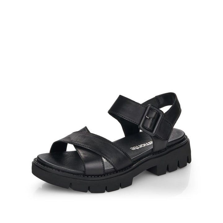 Remonte Artikelnummer D7950-00 remonte Damen Riemchensandalen mattschwarz Cyber Monday