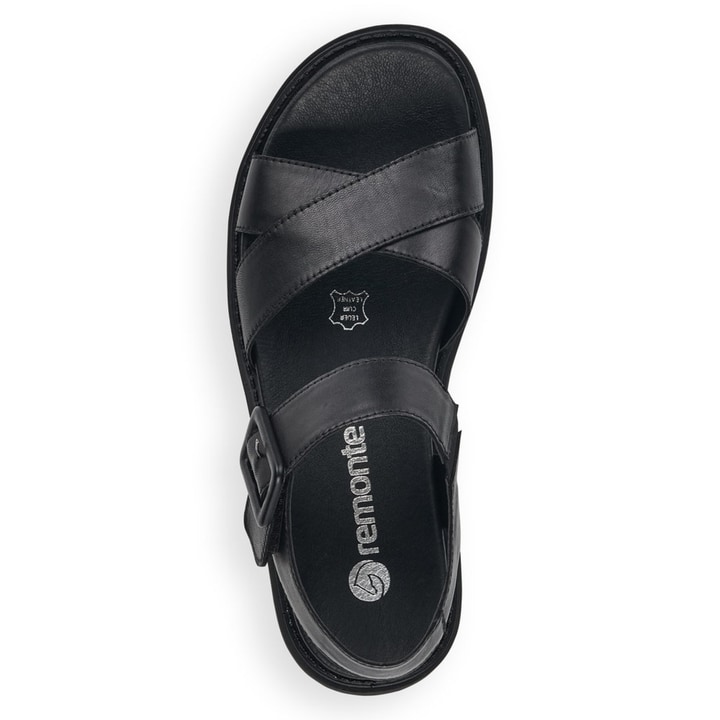 Remonte Artikelnummer D7950-00 remonte Damen Riemchensandalen mattschwarz Cyber Monday