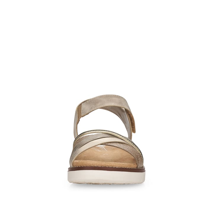 Remonte Artikelnummer D2058-90 remonte Damen Riemchensandalen hellbeige-metallic Muttertagsangebot