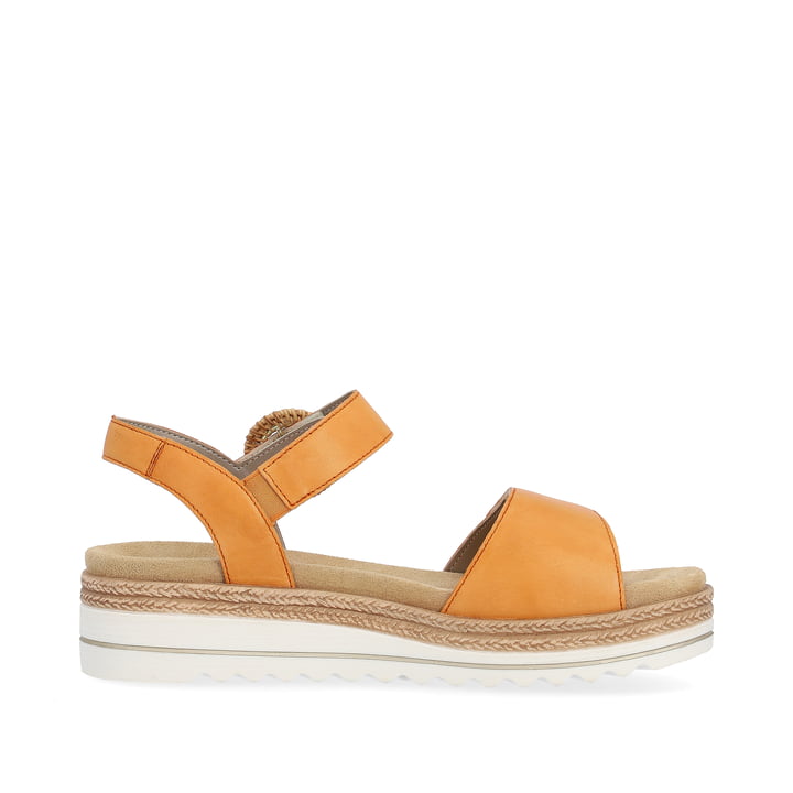 Remonte Artikelnummer D0Q52-38 remonte Damen Riemchensandalen safranorange Lagerräumung