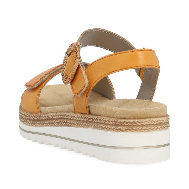 Remonte Artikelnummer D0Q52-38 remonte Damen Riemchensandalen safranorange Lagerräumung