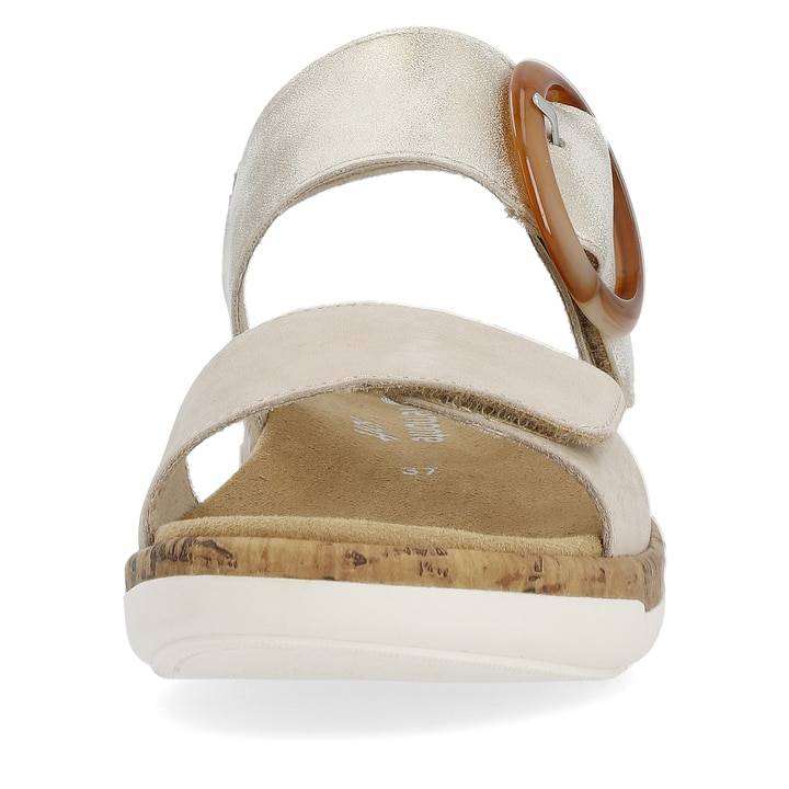 Remonte Artikelnummer R6853-61 remonte Damen Riemchensandalen lehmbeige-altweiß Online Outlet