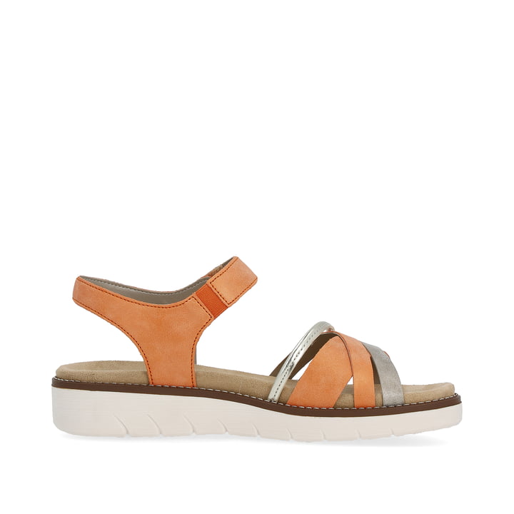 Remonte Artikelnummer D2058-38 remonte Damen Riemchensandalen glutorange Blitzangebot