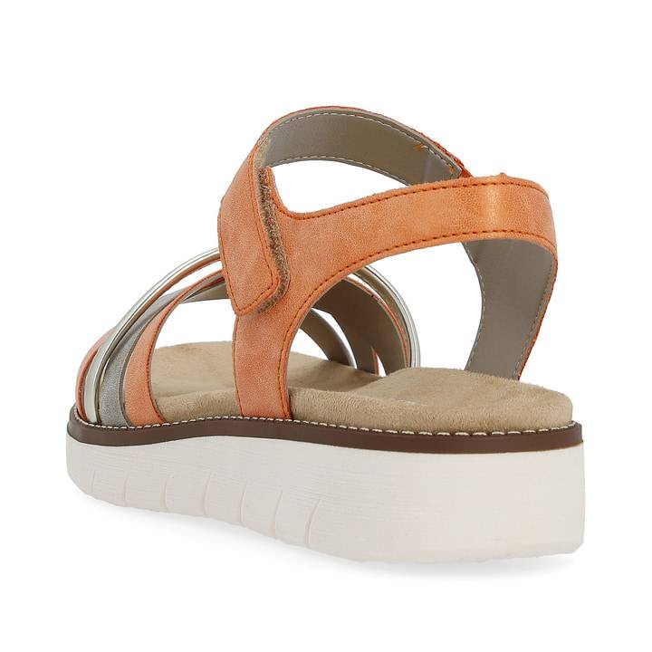 Remonte Artikelnummer D2058-38 remonte Damen Riemchensandalen glutorange Blitzangebot