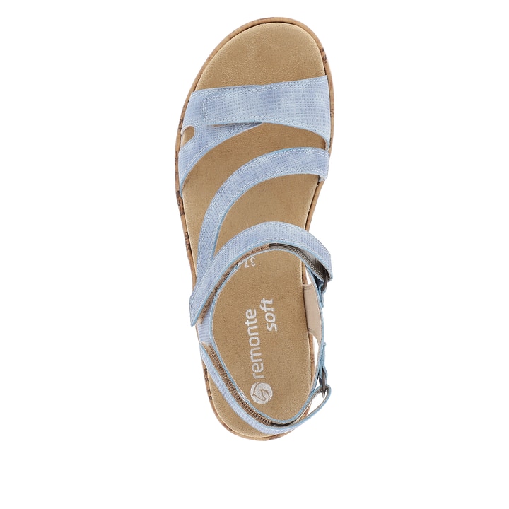 Remonte Artikelnummer R6850-15 remonte Damen Riemchensandalen eisblau Neuheiten