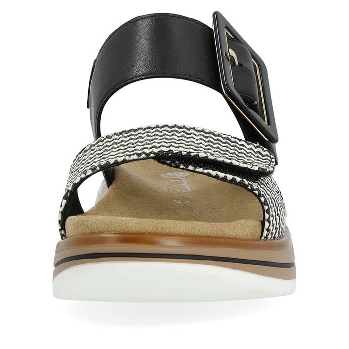 Remonte Artikelnummer D1J53-02 remonte Damen Riemchensandalen tiefschwarz-gestreift Saisonale Angebote