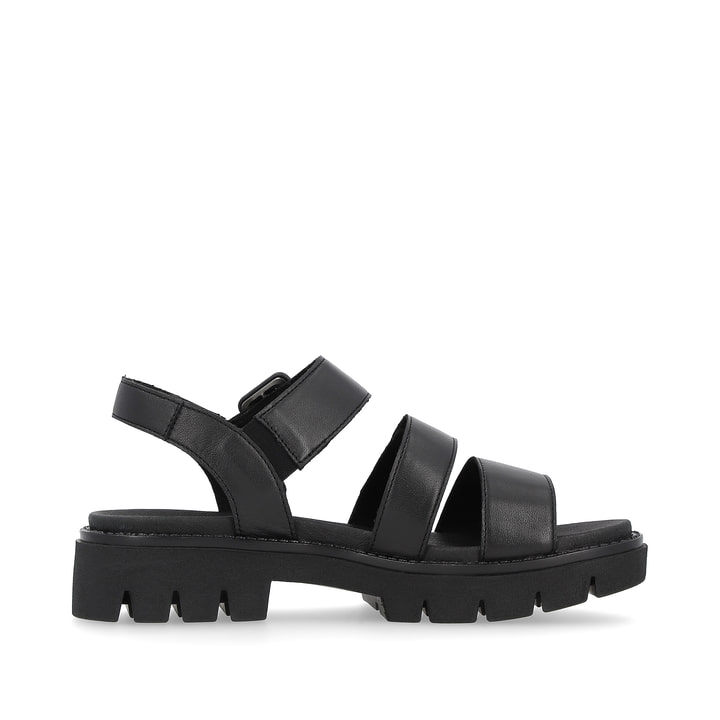 Remonte Artikelnummer D7957-00 remonte Damen Riemchensandalen graphitschwarz Räumungsverkauf
