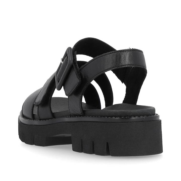 Remonte Artikelnummer D7957-00 remonte Damen Riemchensandalen graphitschwarz Räumungsverkauf