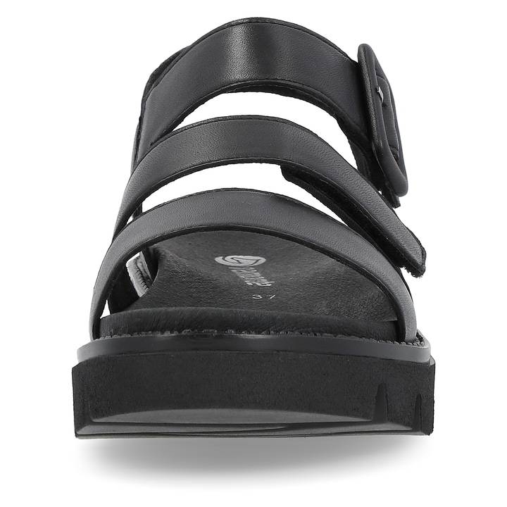 Remonte Artikelnummer D7957-00 remonte Damen Riemchensandalen graphitschwarz Räumungsverkauf