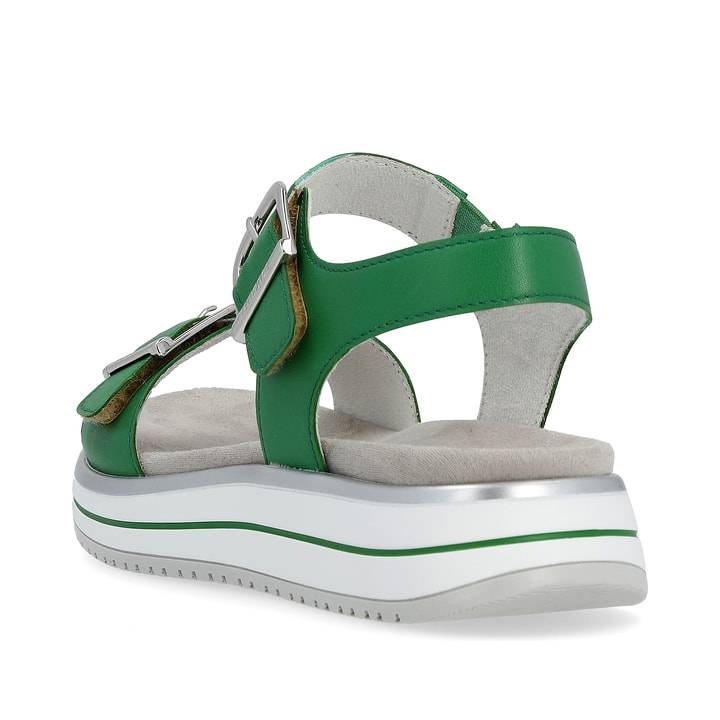 Remonte Artikelnummer D1J51-52 remonte Damen Riemchensandalen smaragdgrün Kauf eins, bekomm eins gratis
