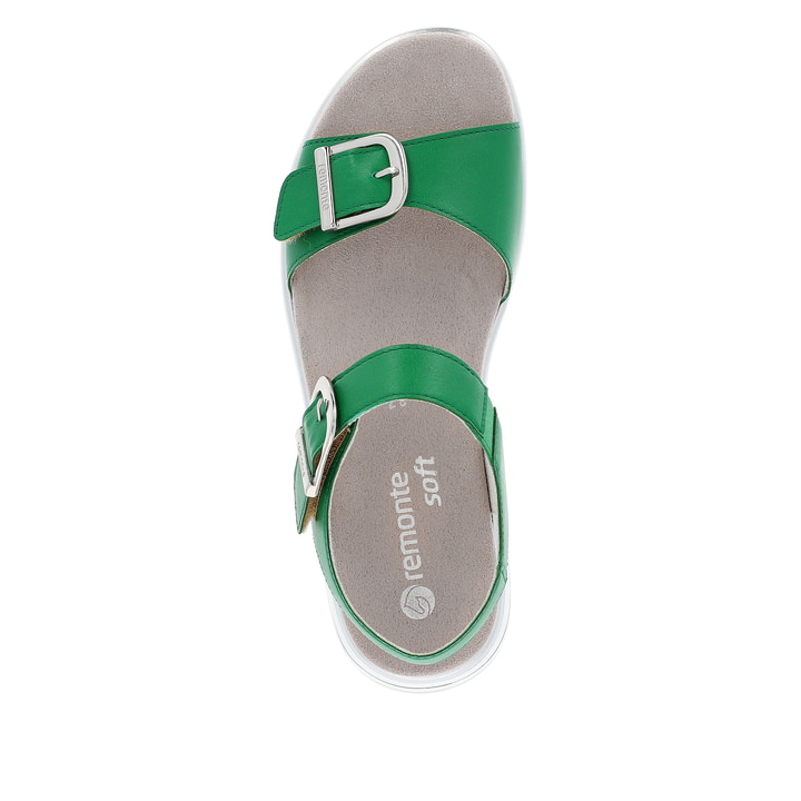 Remonte Artikelnummer D1J51-52 remonte Damen Riemchensandalen smaragdgrün Kauf eins, bekomm eins gratis