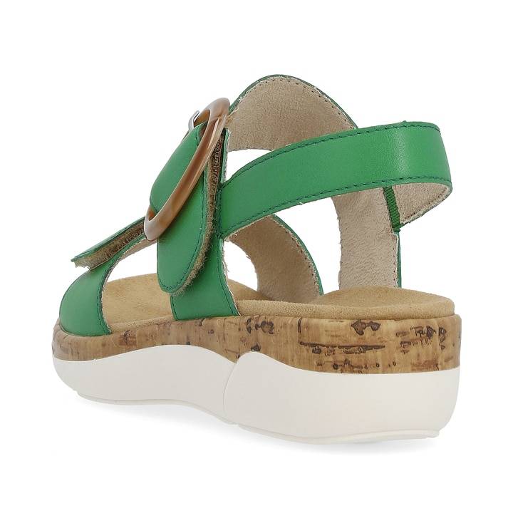 Remonte Artikelnummer R6853-53 remonte Damen Riemchensandalen smaragdgrün Tiefpreis