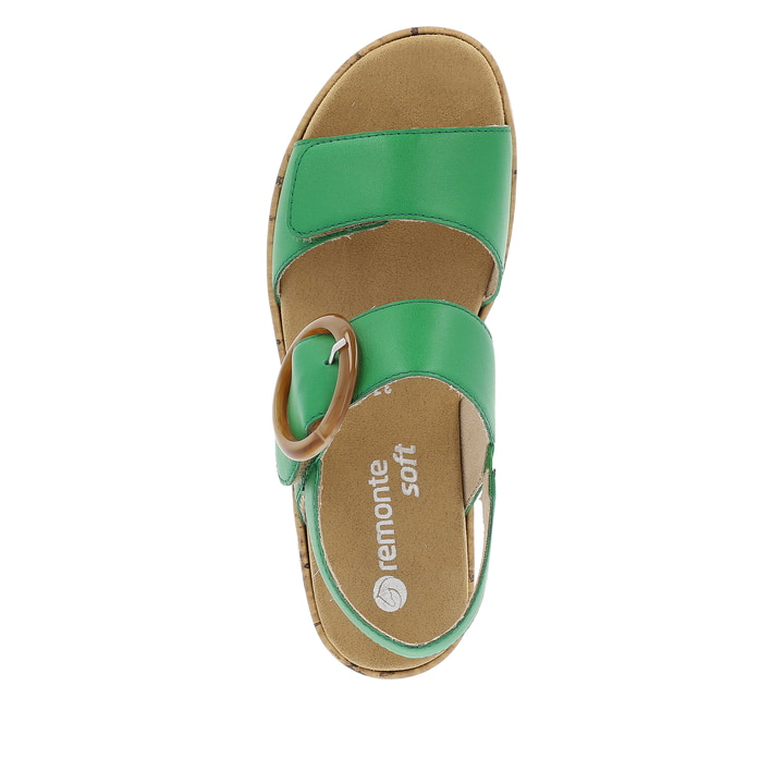 Remonte Artikelnummer R6853-53 remonte Damen Riemchensandalen smaragdgrün Tiefpreis