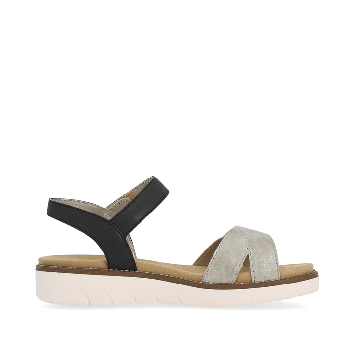 Remonte Artikelnummer D2049-63 remonte Damen Riemchensandalen sandbeige-tiefschwarz Wochenangebot