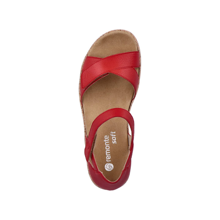 Remonte Artikelnummer R6859-33 remonte Damen Riemchensandalen rubinrot Kostenlose Rückgabe