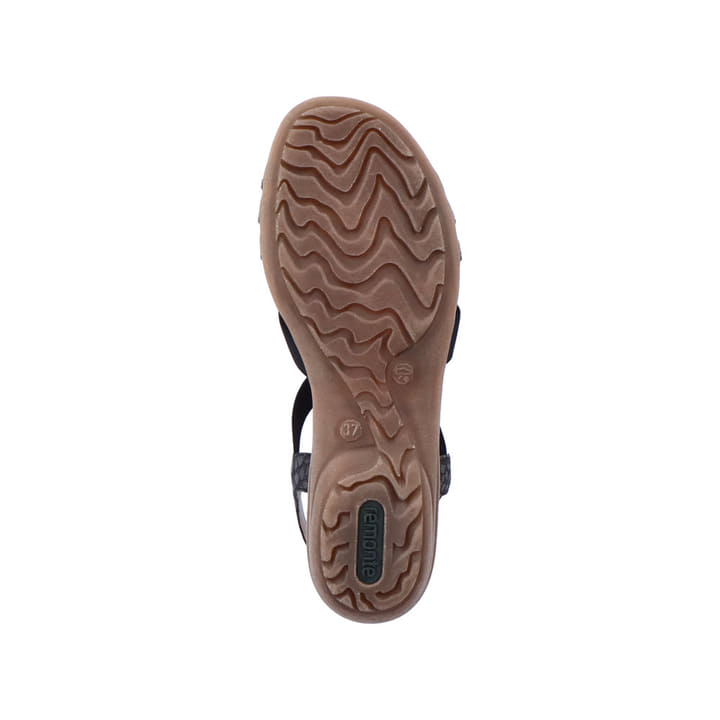 Remonte Artikelnummer R3654-01 remonte Damen Riemchensandalen asphaltschwarz Letzte 3 Tage