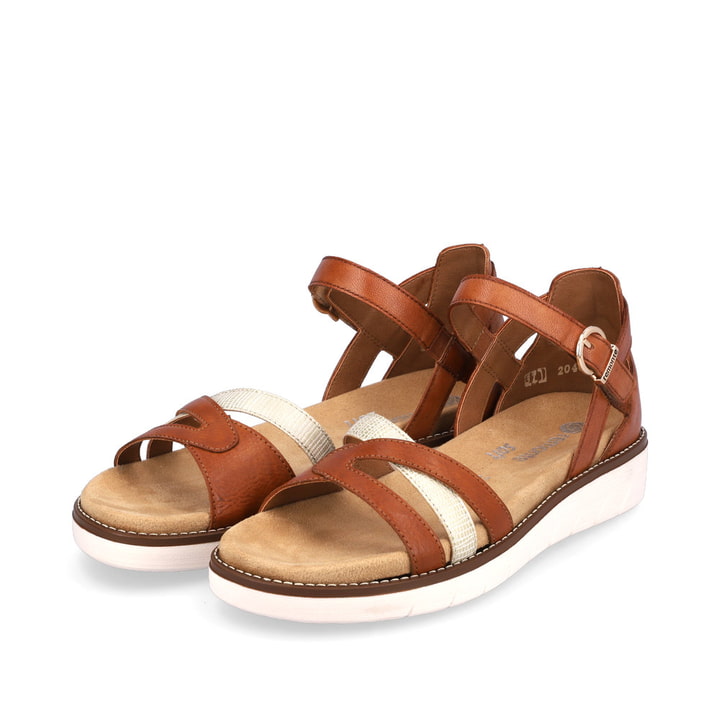 Remonte Artikelnummer D2046-24 remonte Damen Riemchensandalen karamellbraun Bis zu 50% Rabatt