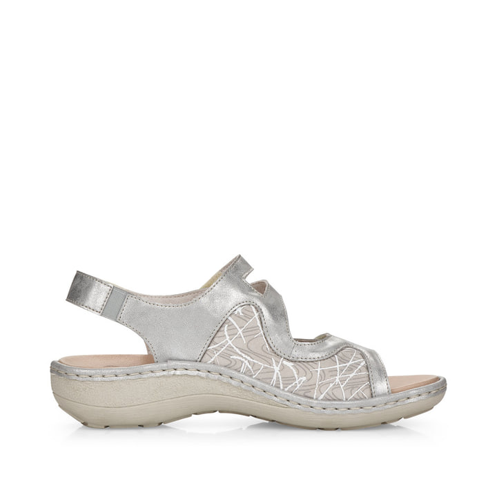 Remonte Artikelnummer D7647-40 remonte Damen Riemchensandalen silber-grau Nur für heute