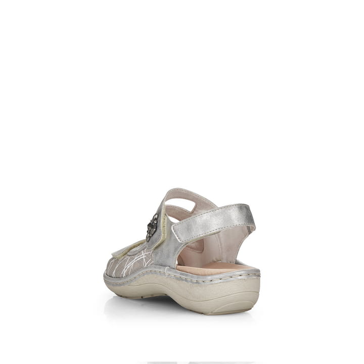 Remonte Artikelnummer D7647-40 remonte Damen Riemchensandalen silber-grau Nur für heute