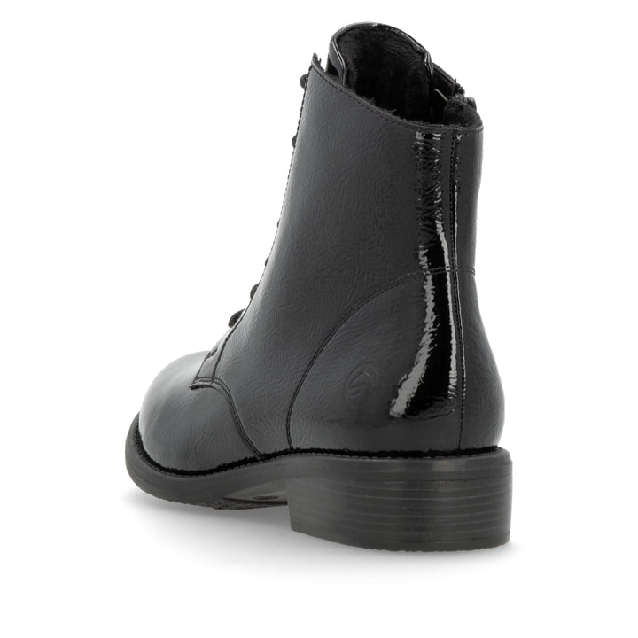 Remonte Artikelnummer D0F73-00 remonte Damen Kurzstiefel glanzschwarz Sonderangebot der Fabrik