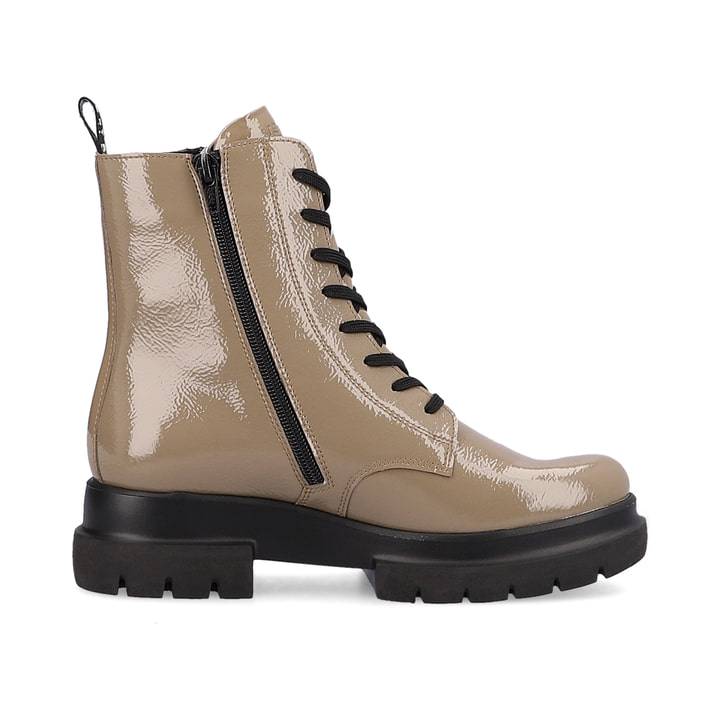 Remonte Artikelnummer D8975-20 remonte Damen Schnürstiefel sandbeige-schwarz Vierteljährliche Förderung