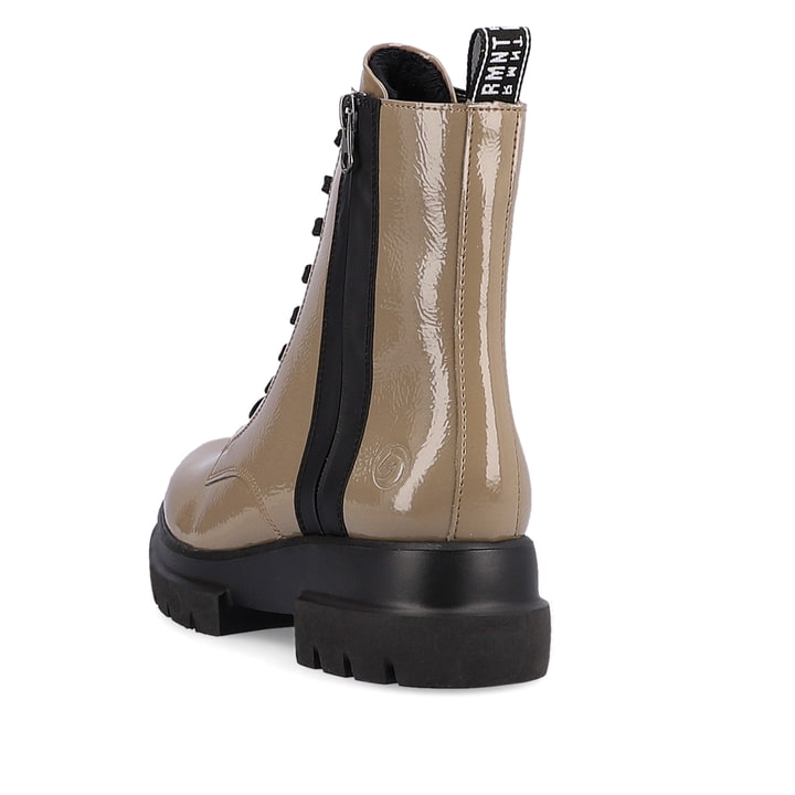 Remonte Artikelnummer D8975-20 remonte Damen Schnürstiefel sandbeige-schwarz Vierteljährliche Förderung