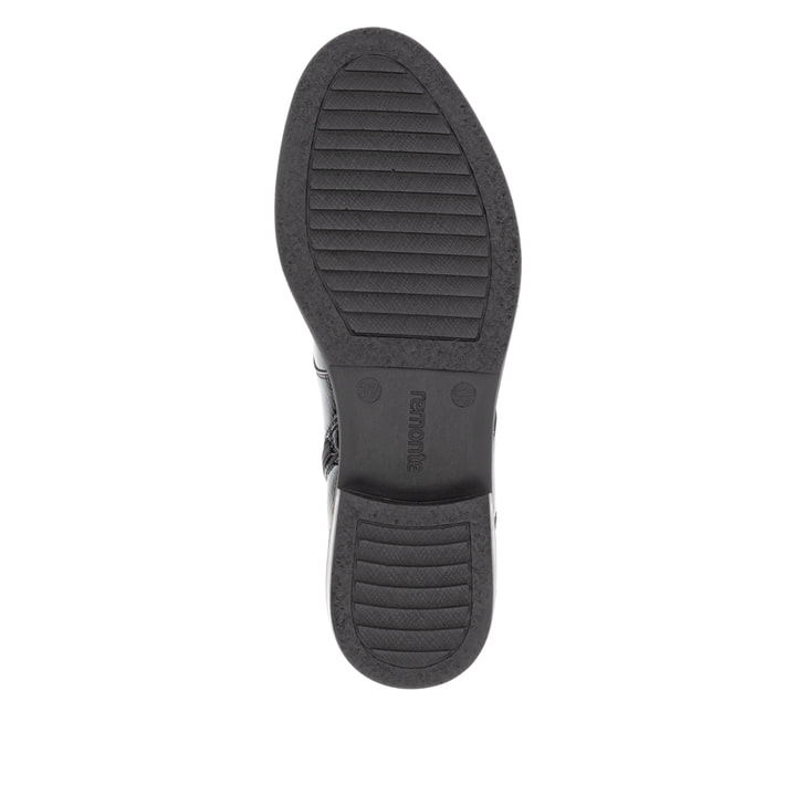 Remonte Artikelnummer D0F79-00 remonte Damen Kurzstiefel glanzschwarz Nur noch ein Tag übrig