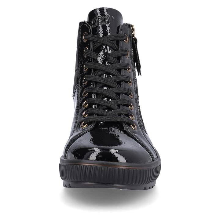 Remonte Artikelnummer D0775-01 remonte Damen Schnürschuhe schwarz-metallic Riesige Rabatte