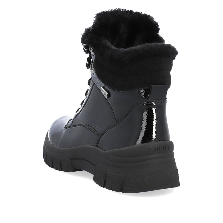 Remonte Artikelnummer D0E71-02 remonte Damen Schnürstiefel mitternachtsschwarz 50% Rabatt mit kostenlosem Versand