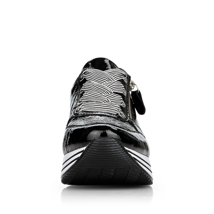 Remonte Artikelnummer D1302-02 remonte Damen Sneaker glanzschwarz Clearance-Verkauf