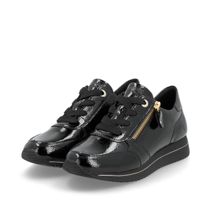 Remonte Artikelnummer D0H11-00 remonte Damen Sneaker glanzschwarz Fabrikladen