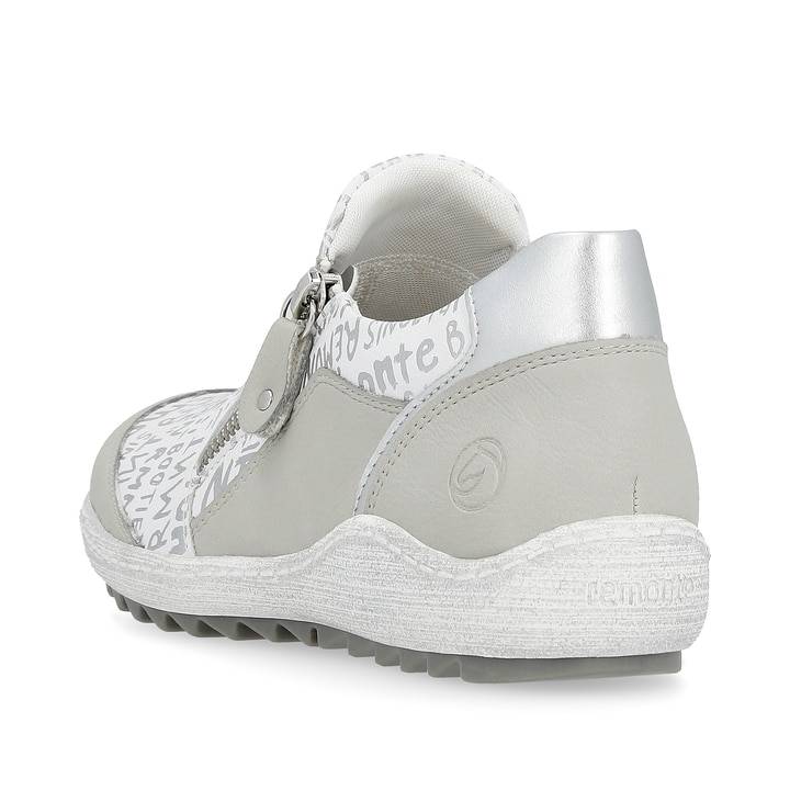 Remonte Artikelnummer R1428-80 remonte Damen Slipper silberweiß-asphaltgrau Outlet
