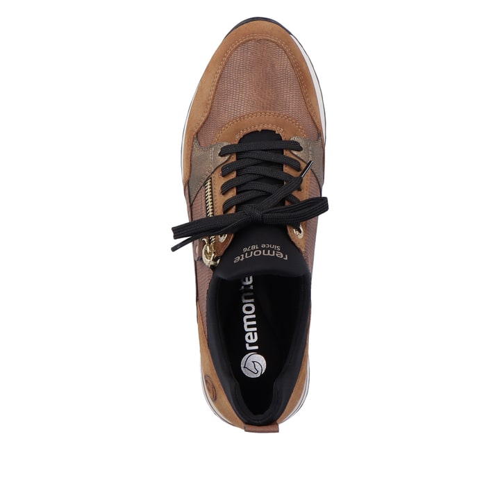 Remonte Artikelnummer R2549-24 remonte Damen Slipper karamellbraun-beige Günstiger Verkauf